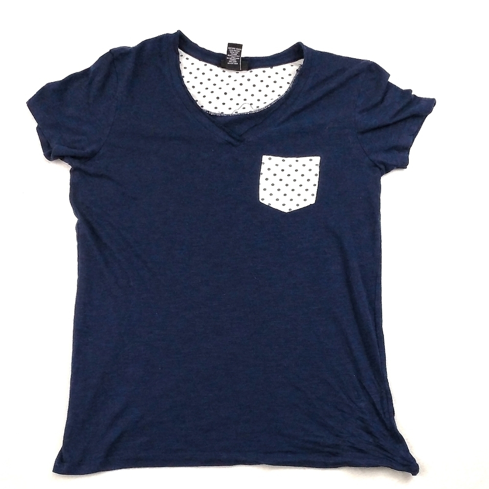 Rue 21 Tee with Polka Dot Pocket